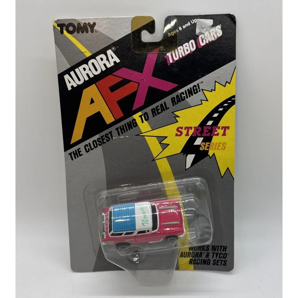 1989 TOMY Aurora AFX TURBO Chevy Nomad SLOT CAR Street Series NEW Shelfware